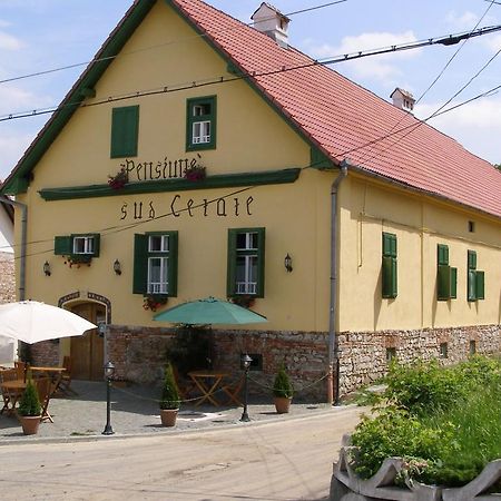Pensiunea Sub Cetate Cisnădie Buitenkant foto